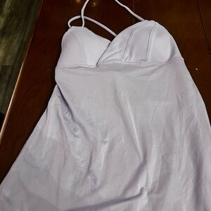 Lululemon lavender tank with built in bra. Size 8- Make an Offer!